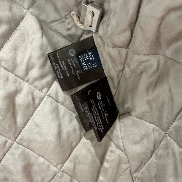 Loro Piana Cashmere Navy Icery Coat - Kids Size 12 - Picture 7 of 10